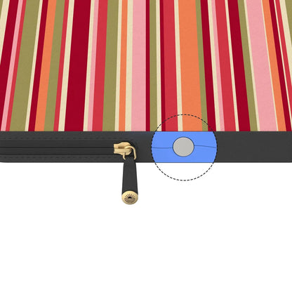 Citrus Stripes | Poolside Print Laptop Case