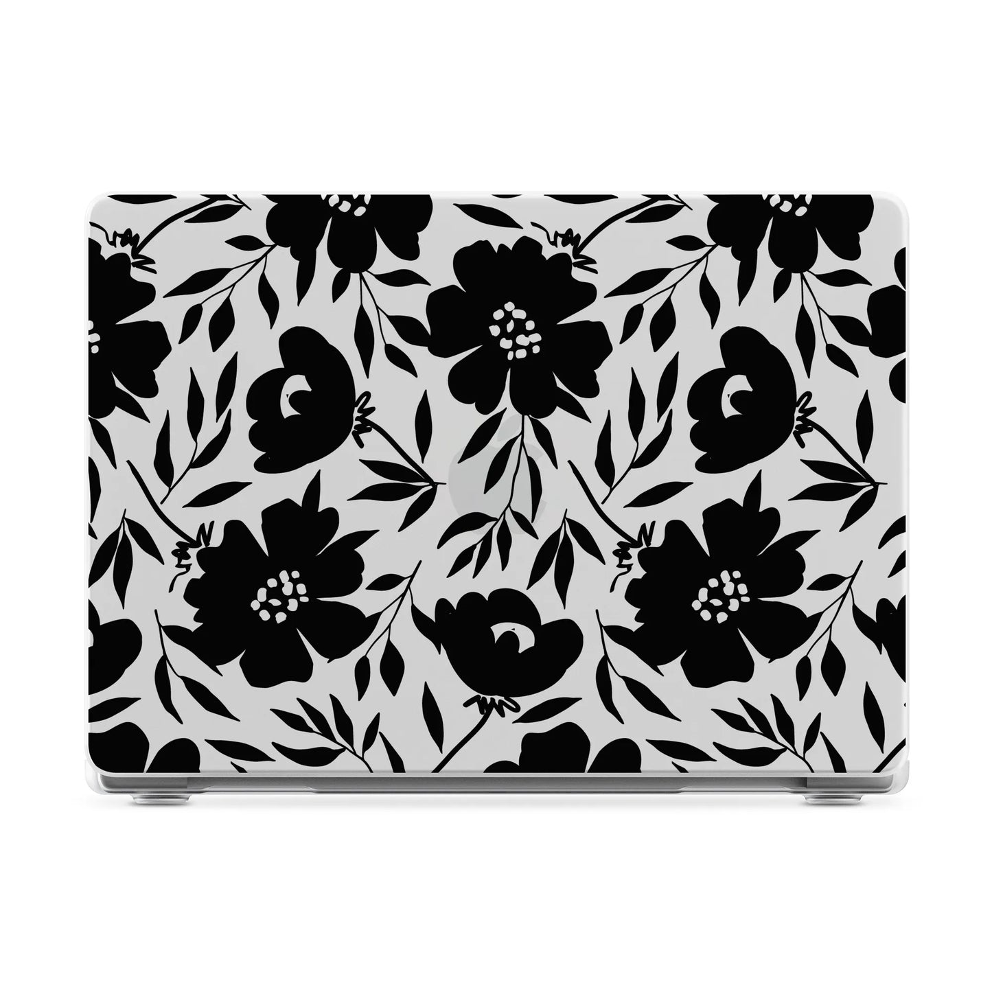 Dark Fantasy | Contrast Floral Laptop Shell - 14" MacBook Pro