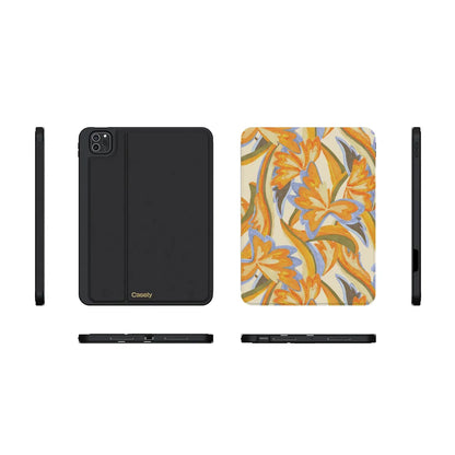 Tropical Bungalow | Watercolor iPad Case