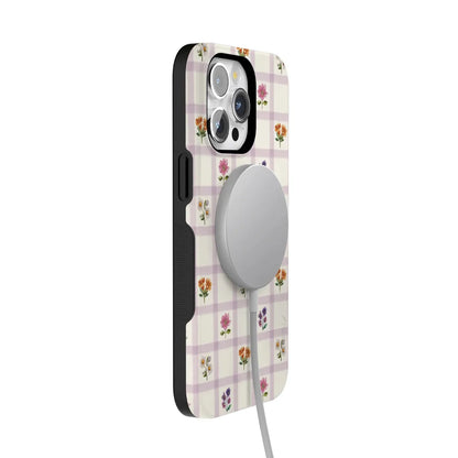 Meadow Check | Floral Gingham Case