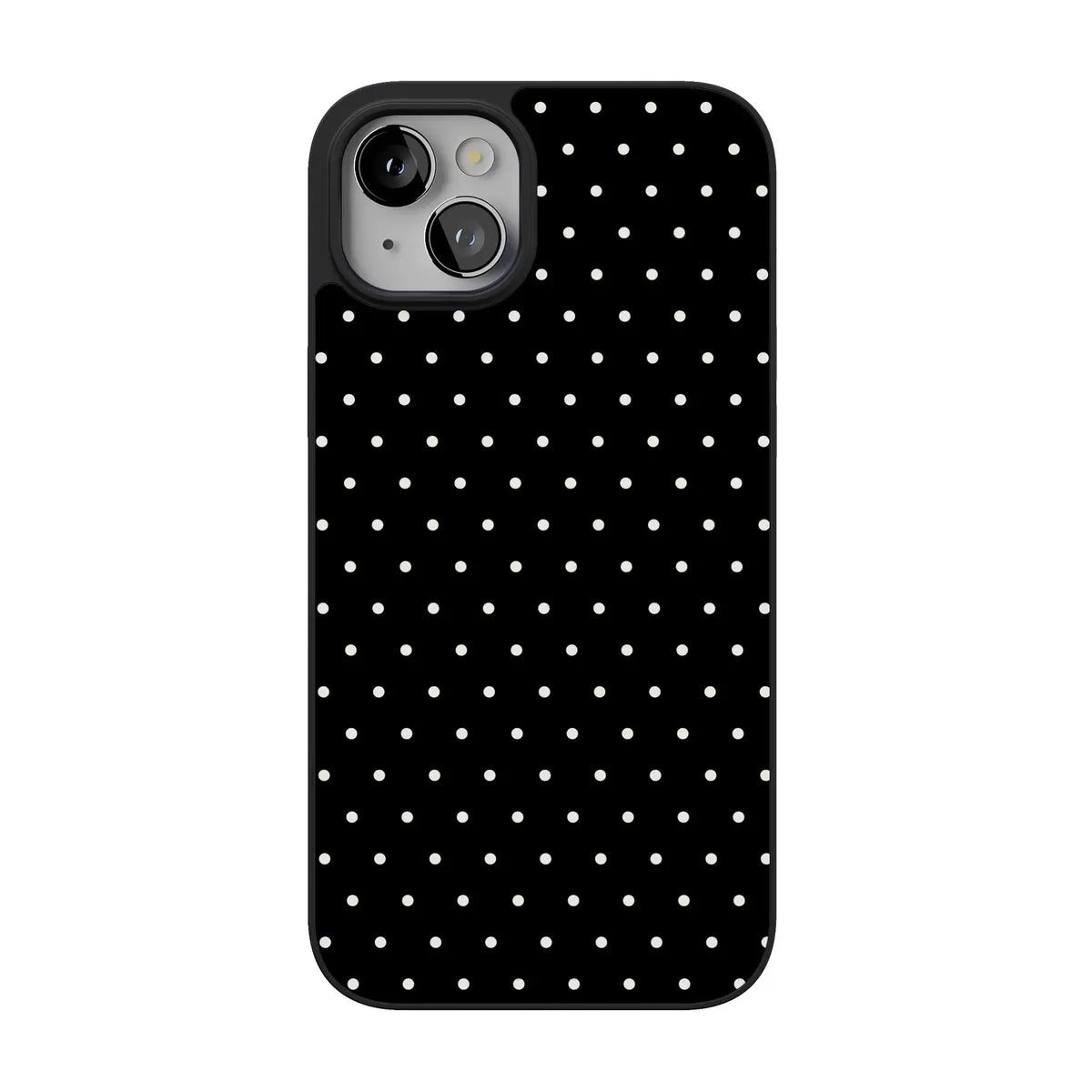 On the Dot | White Polka Dot Case