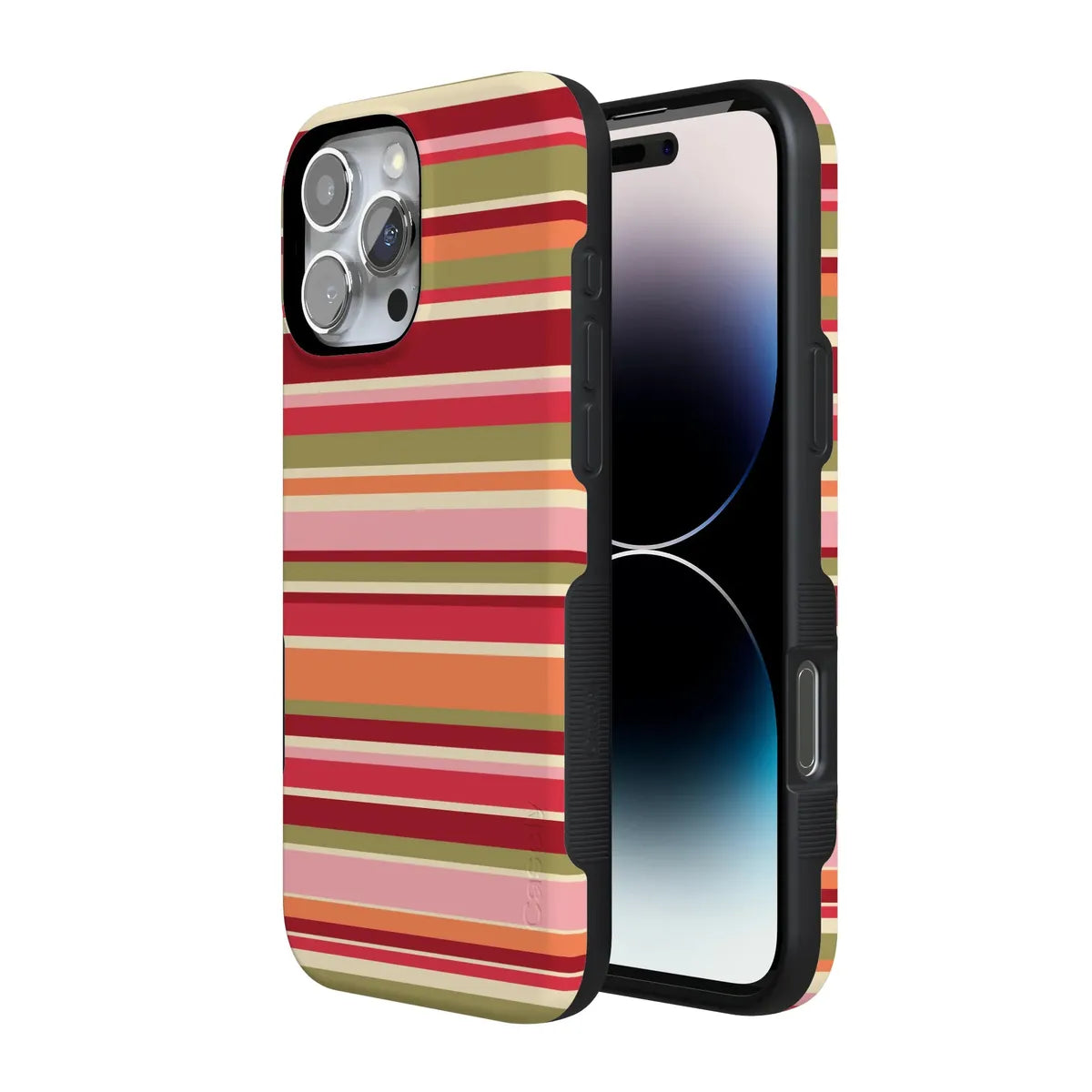 Citrus Stripes | Poolside Print Case