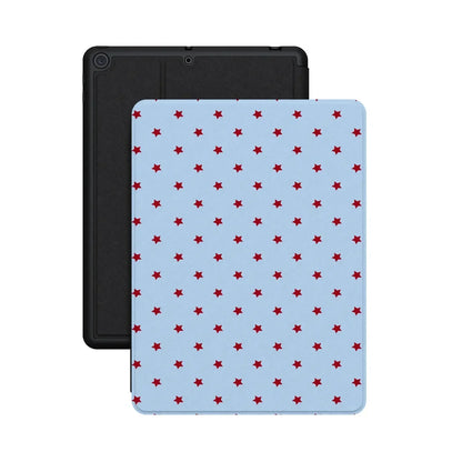 Tiny Stars | Red & Blue iPad Case