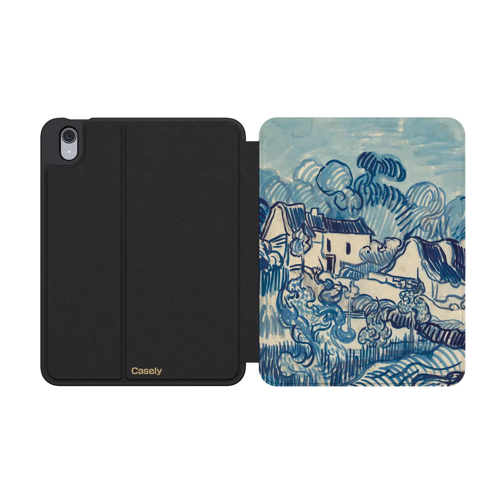 Van Gogh | Landscape With Houses iPad Case