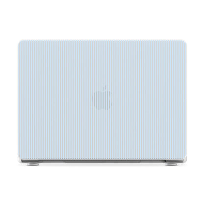 Stripes and the City | Light Blue Pinstripe Laptop Shell - 13.6" MacBook Air