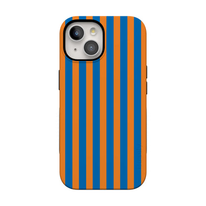 Go New York | Blue & Orange Stripes Case - iPhone 13