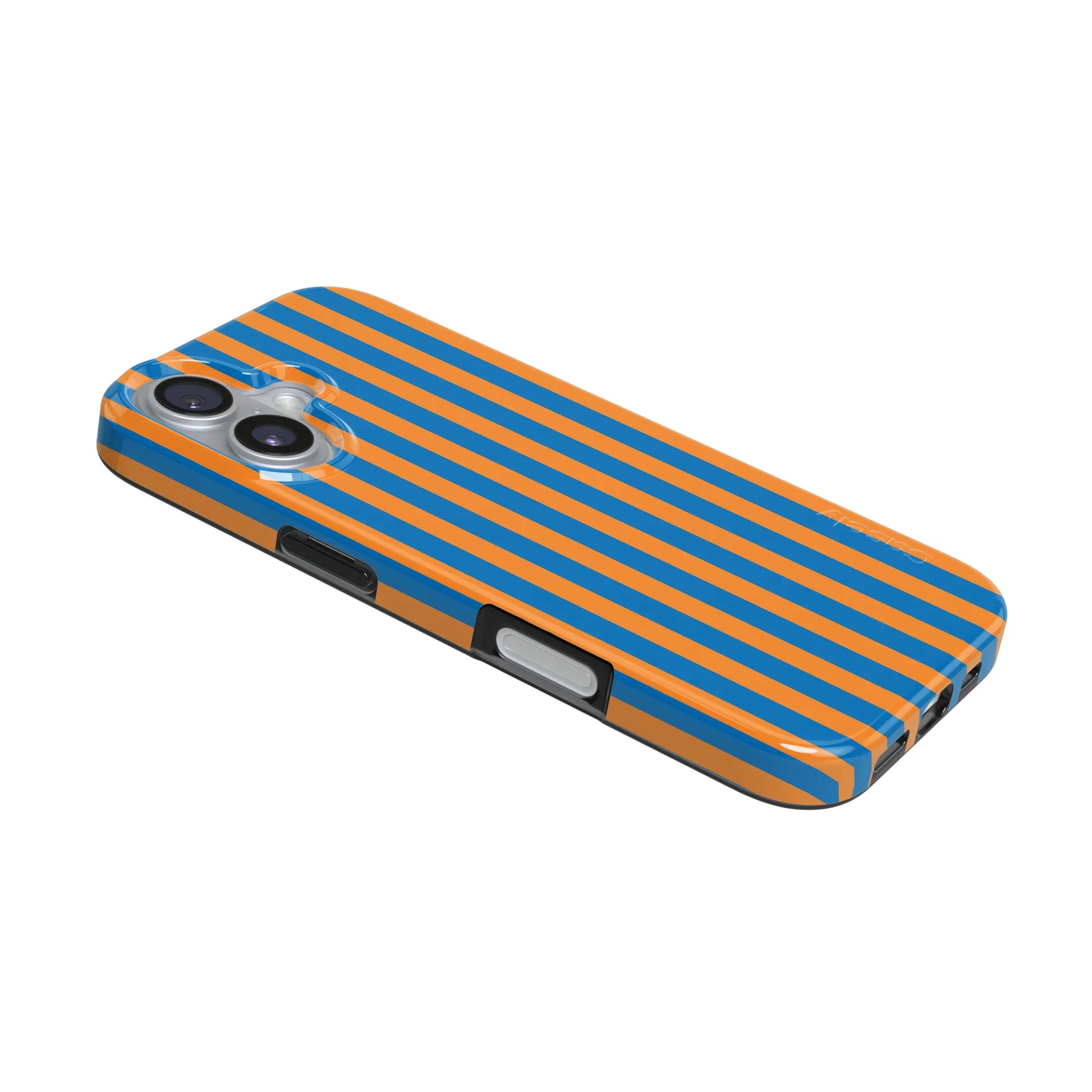 Go New York | Blue & Orange Stripes Case