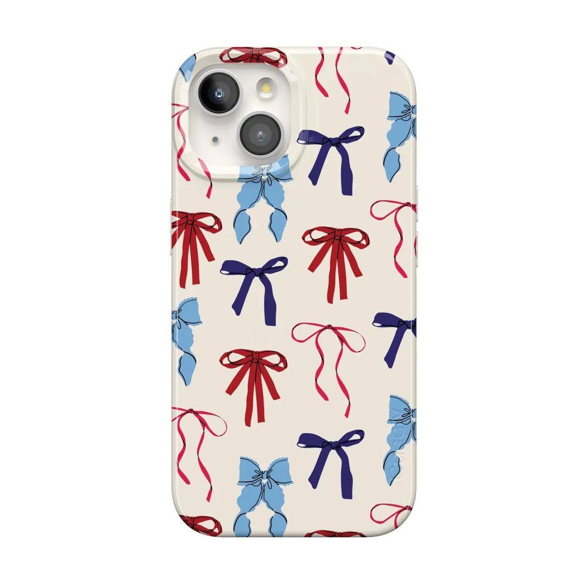 American Girlie | Red White & Blue Bows Case - iPhone 13
