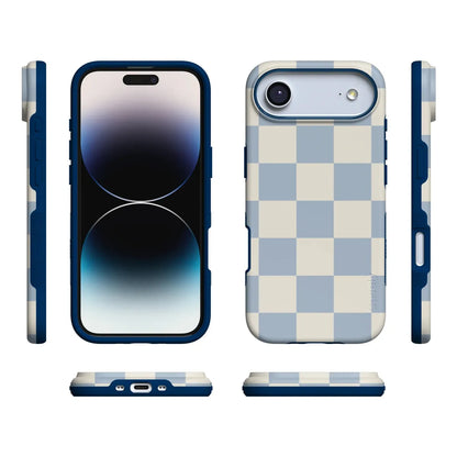 Fit Check | Light Blue Checkerboard Case