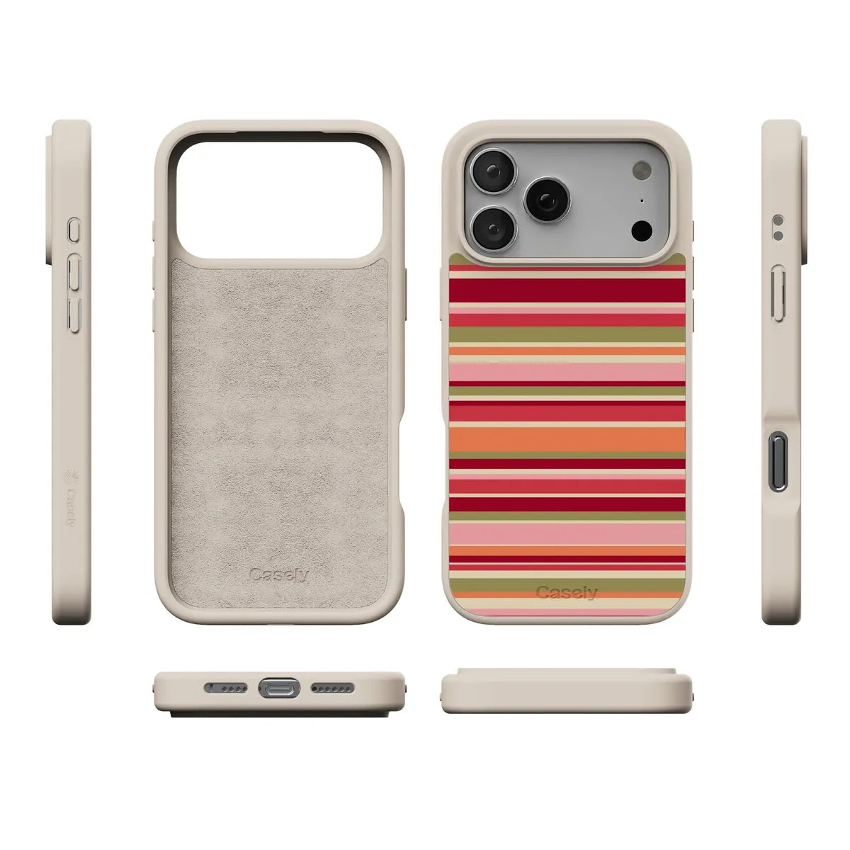 Citrus Stripes | Poolside Print Case