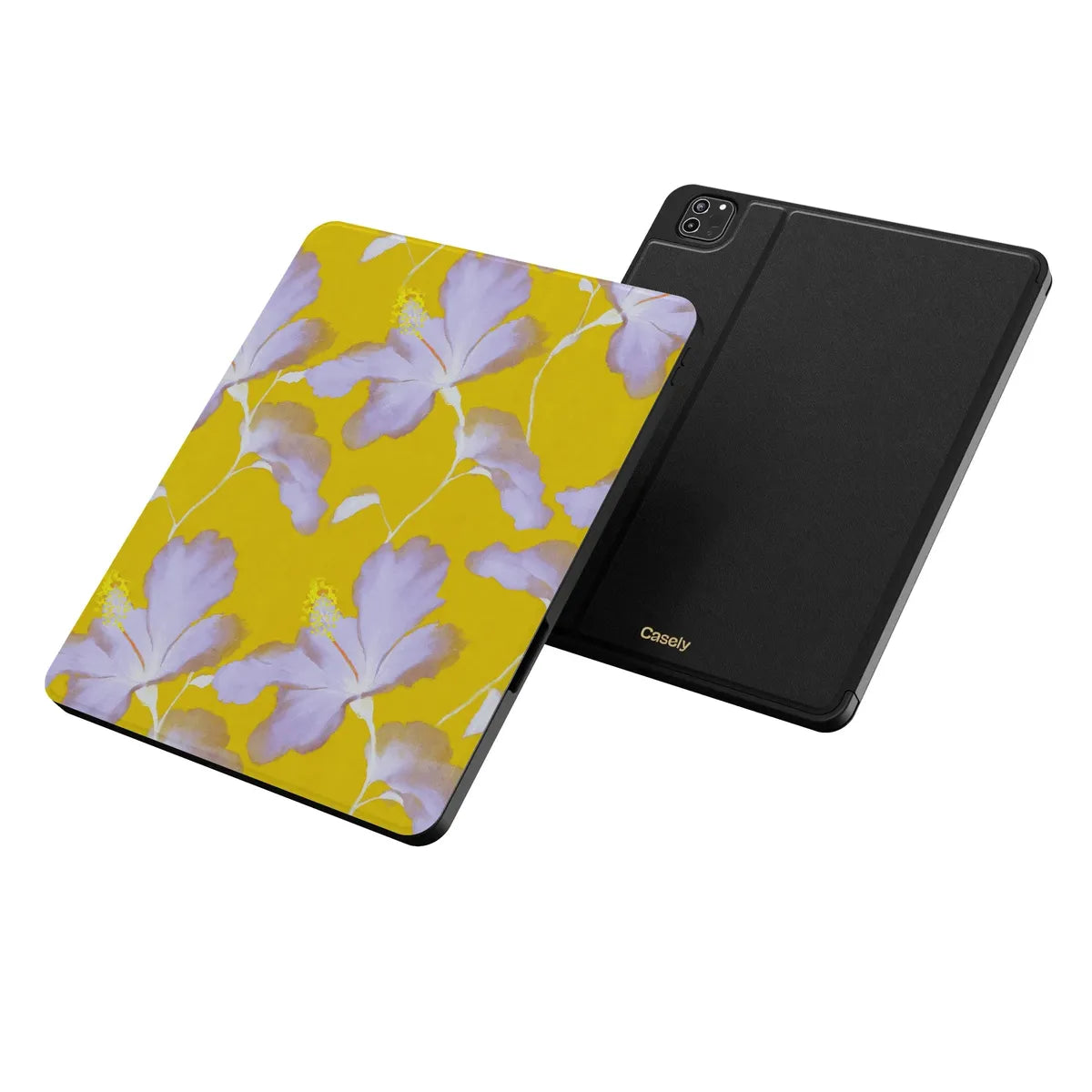 Hibiscus Haze | Painted Floral iPad Case