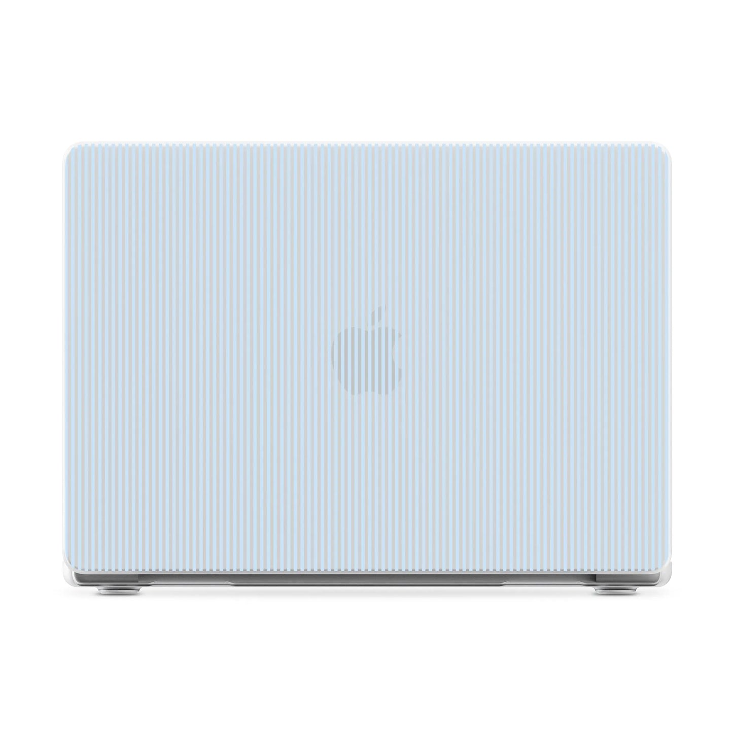 Stripes and the City | Light Blue Pinstripe Laptop Shell - 14" MacBook Pro