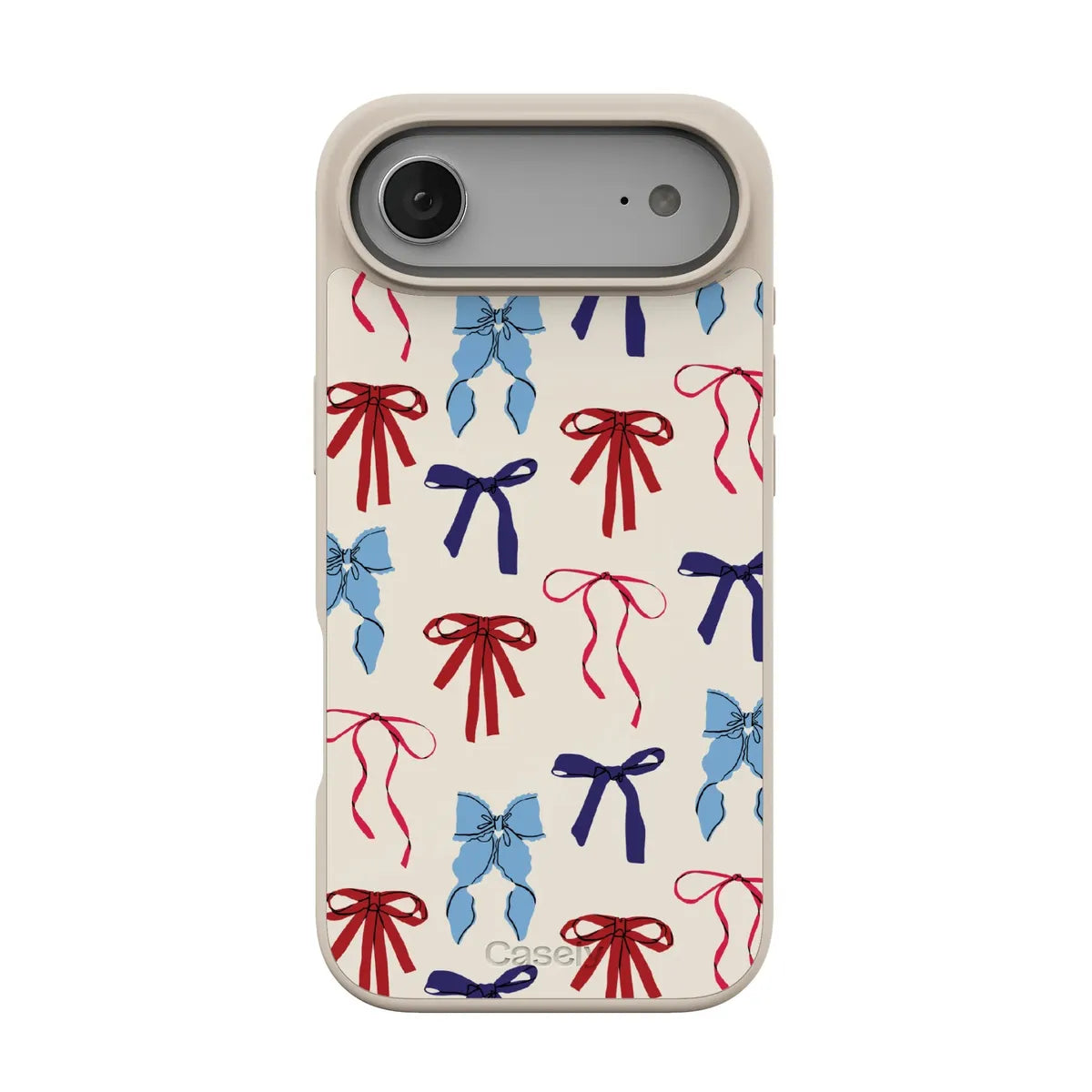 American Girlie | Red White & Blue Bows Case - iPhone 17 Air