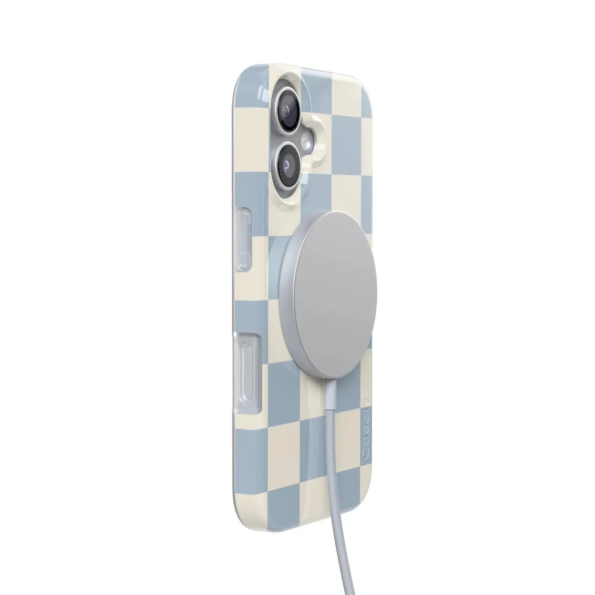 Fit Check | Light Blue Checkerboard Case