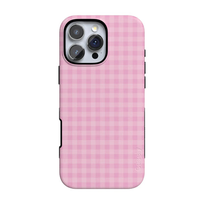 Sweet Jam | Light Pink Gingham Case - iPhone 16 Pro