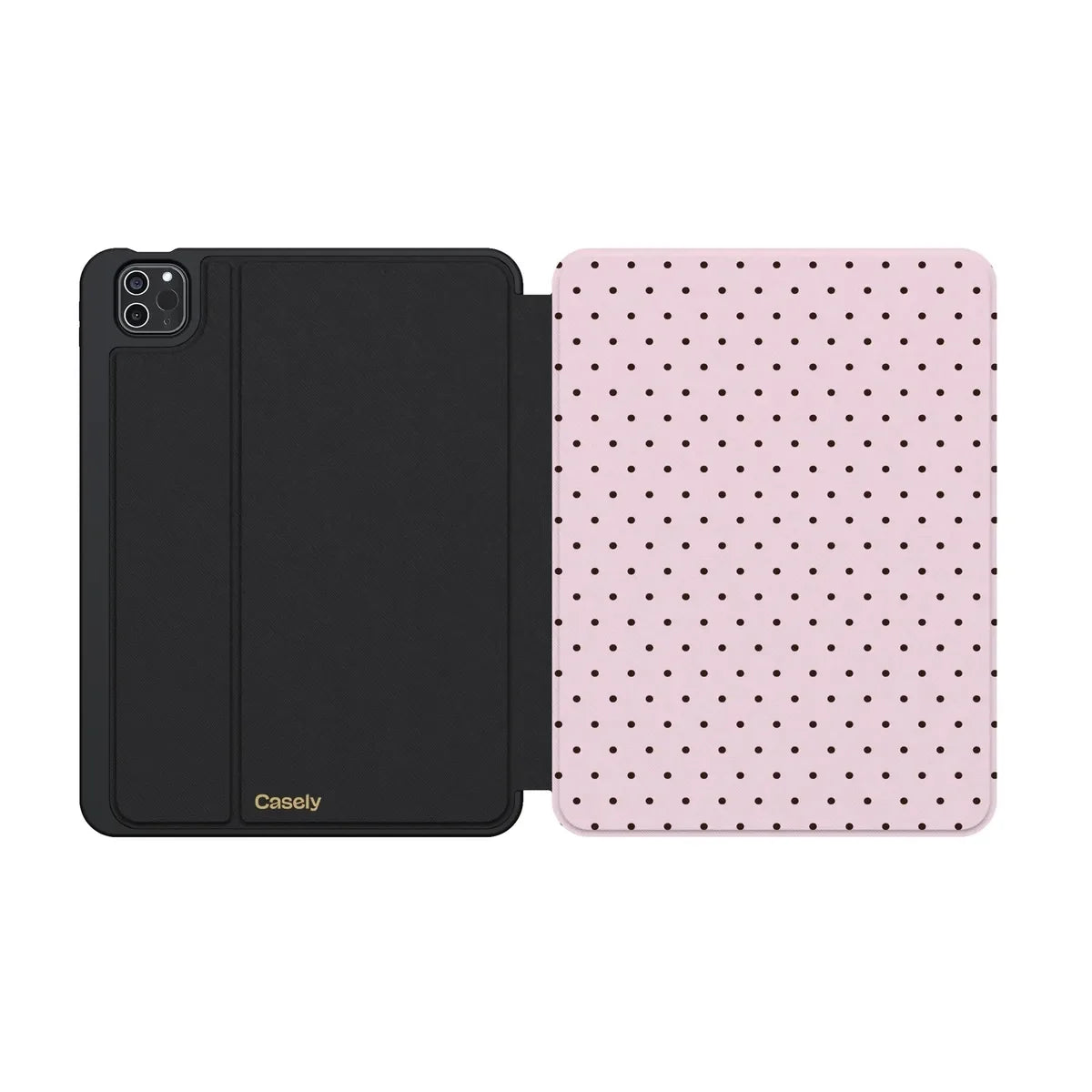 On the Dot | Pink Polka Dot iPad Case
