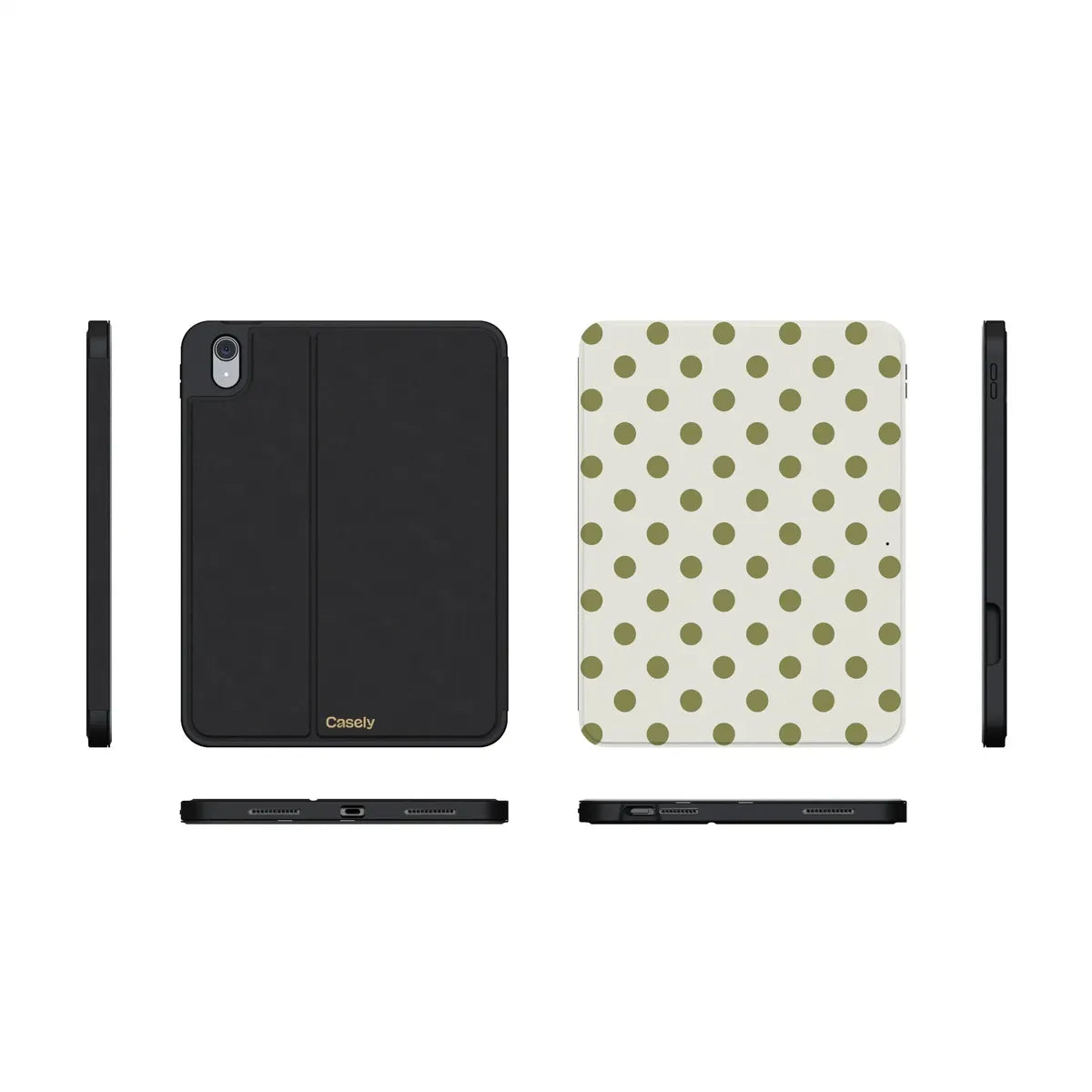 Spotted in SoHo | Green Polka Dot iPad Case