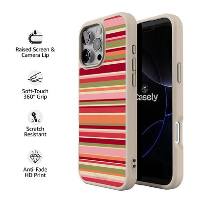 Citrus Stripes | Poolside Print Case
