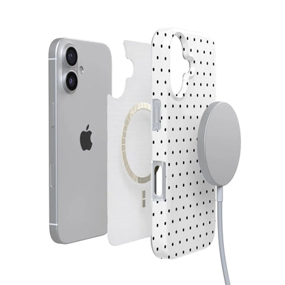 On the Dot | Black Polka Dot Case