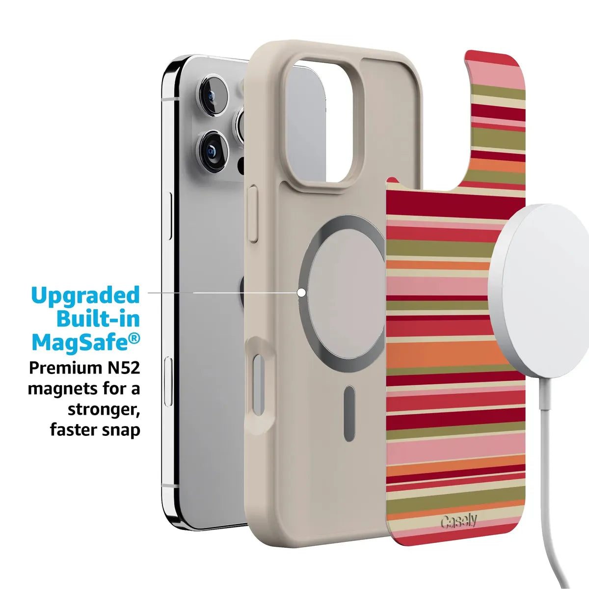 Citrus Stripes | Poolside Print Case