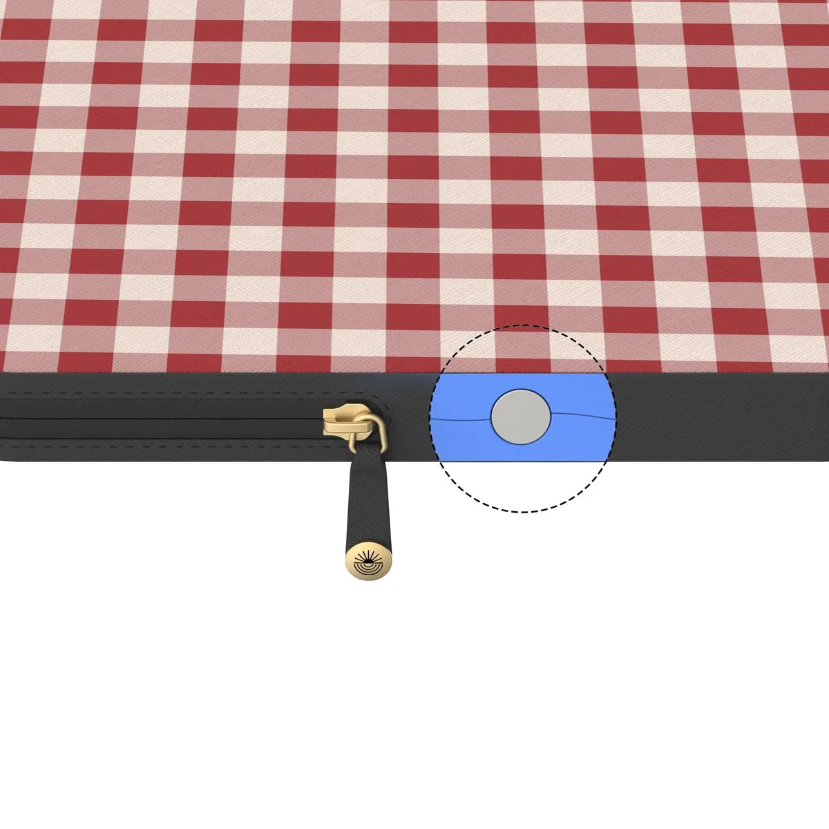 Sweet Jam | Red Gingham Laptop Case