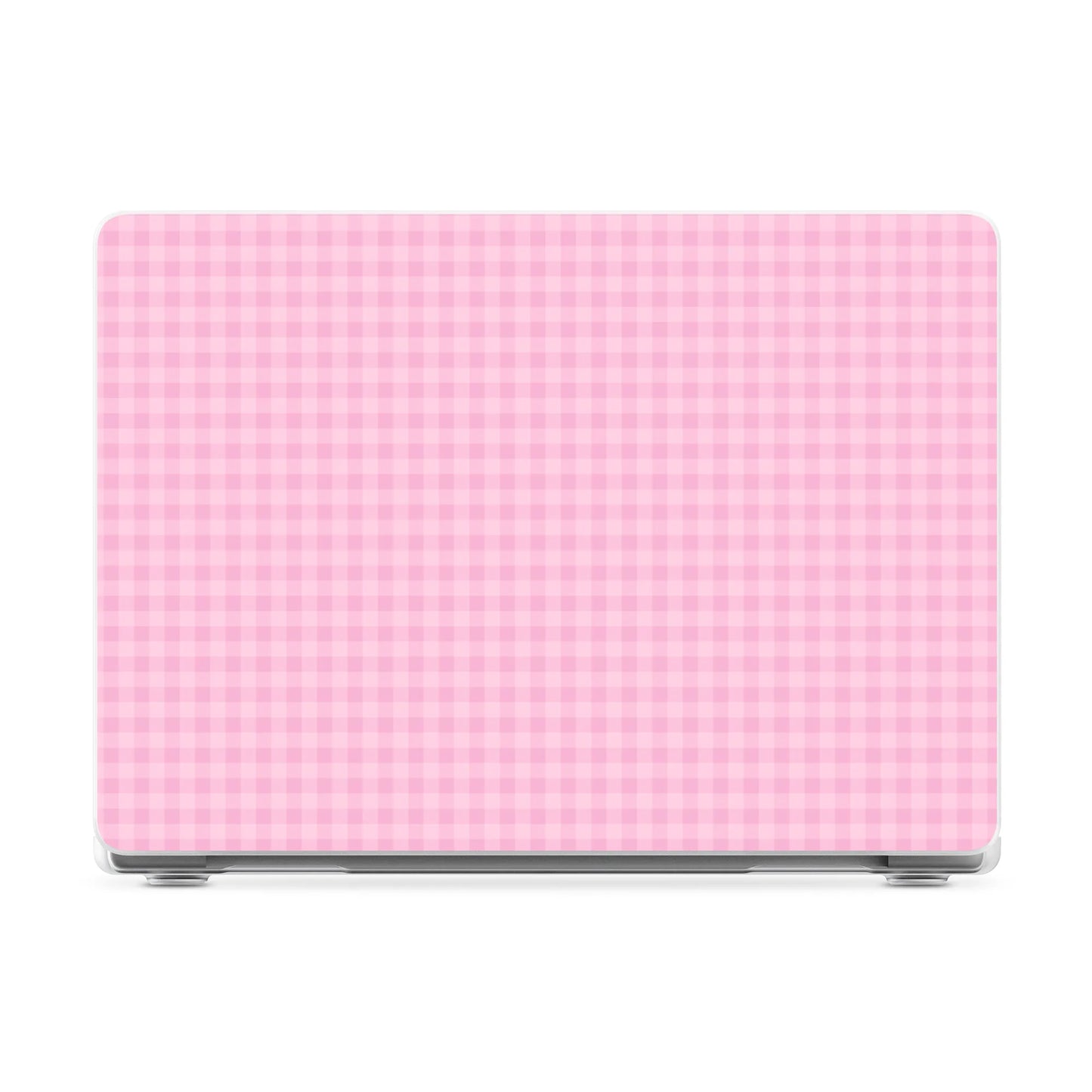 Sweet Jam | Light Pink Gingham Laptop Shell - 13.6" MacBook Air