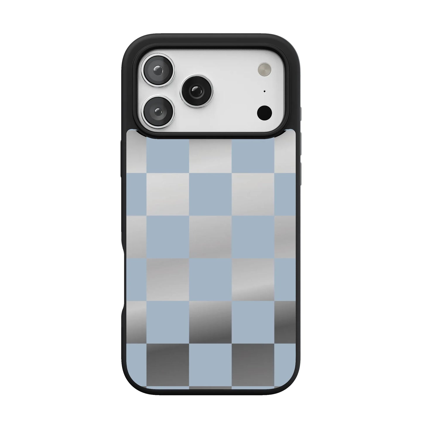 Fit Check | Light Blue Checkerboard Case