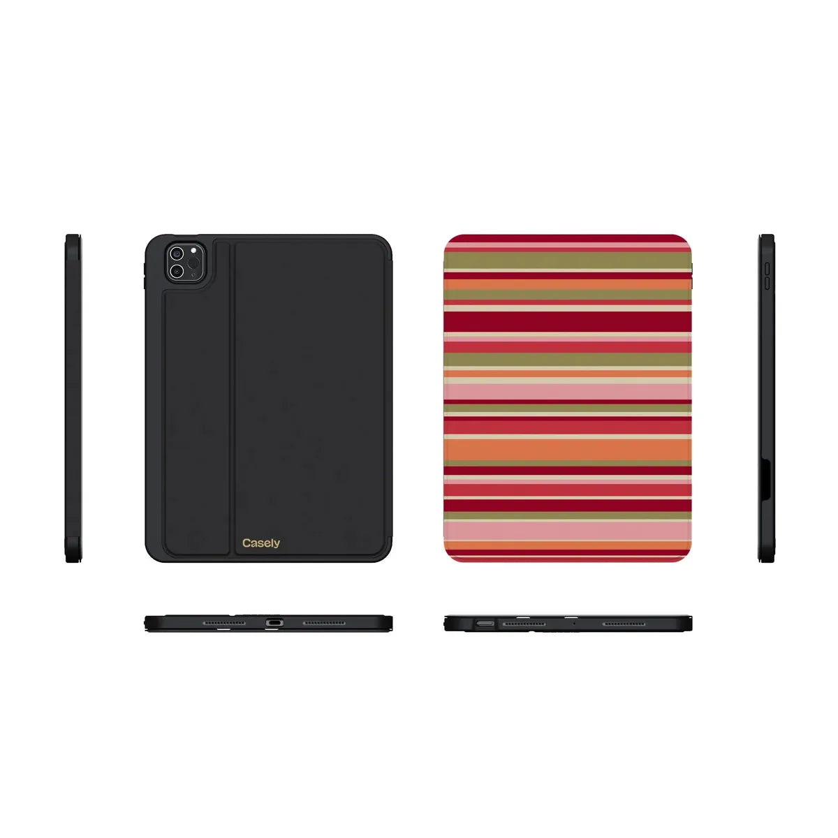 Citrus Stripes | Poolside Print iPad Case