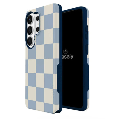 Fit Check | Light Blue Checkerboard Case