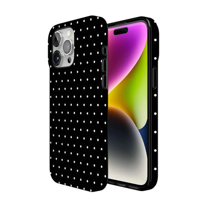 On the Dot | White Polka Dot Case
