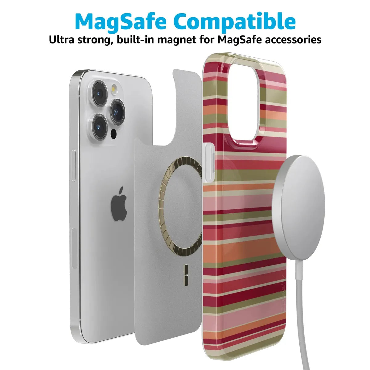 Citrus Stripes | Poolside Print Case