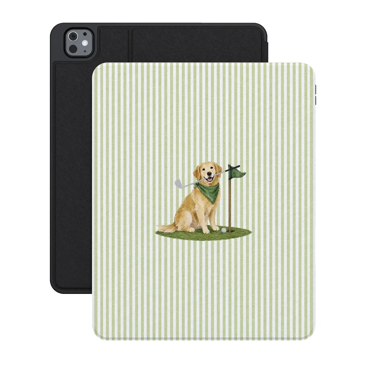 Golden on the Green | Clubhouse iPad Case - iPad Pro 13" (M4, 2024)