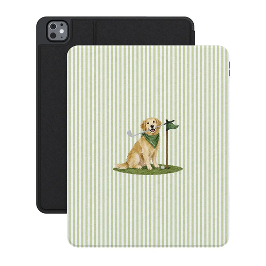 Golden on the Green | Clubhouse iPad Case - iPad Pro 13" (M4, 2024)