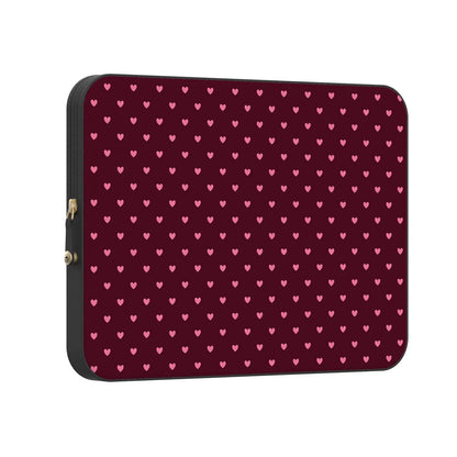 Heart Noir | Tiny Hearts Laptop Case