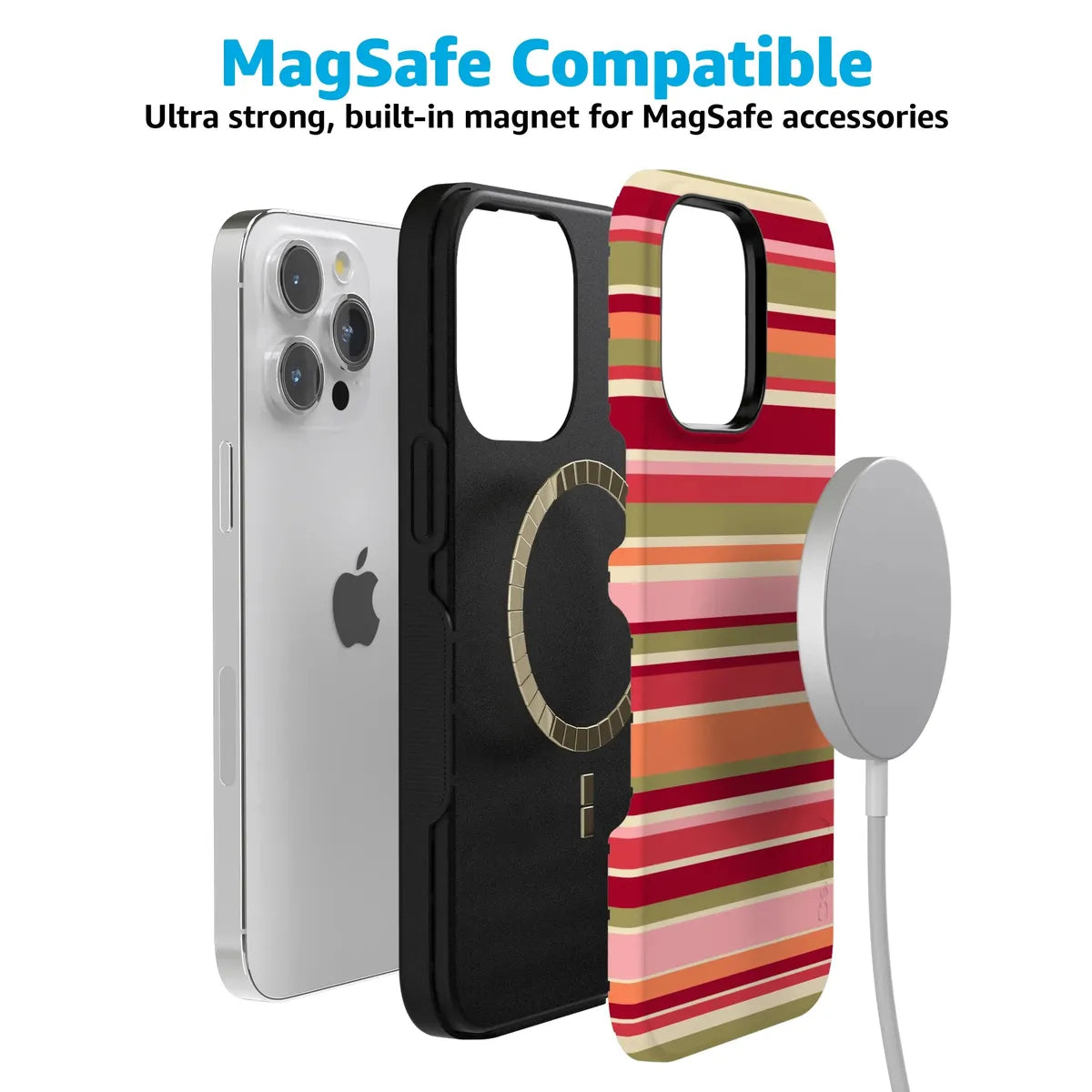 Citrus Stripes | Poolside Print Case