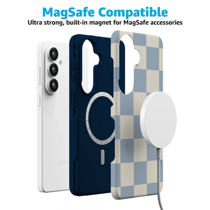 Fit Check | Light Blue Checkerboard Case