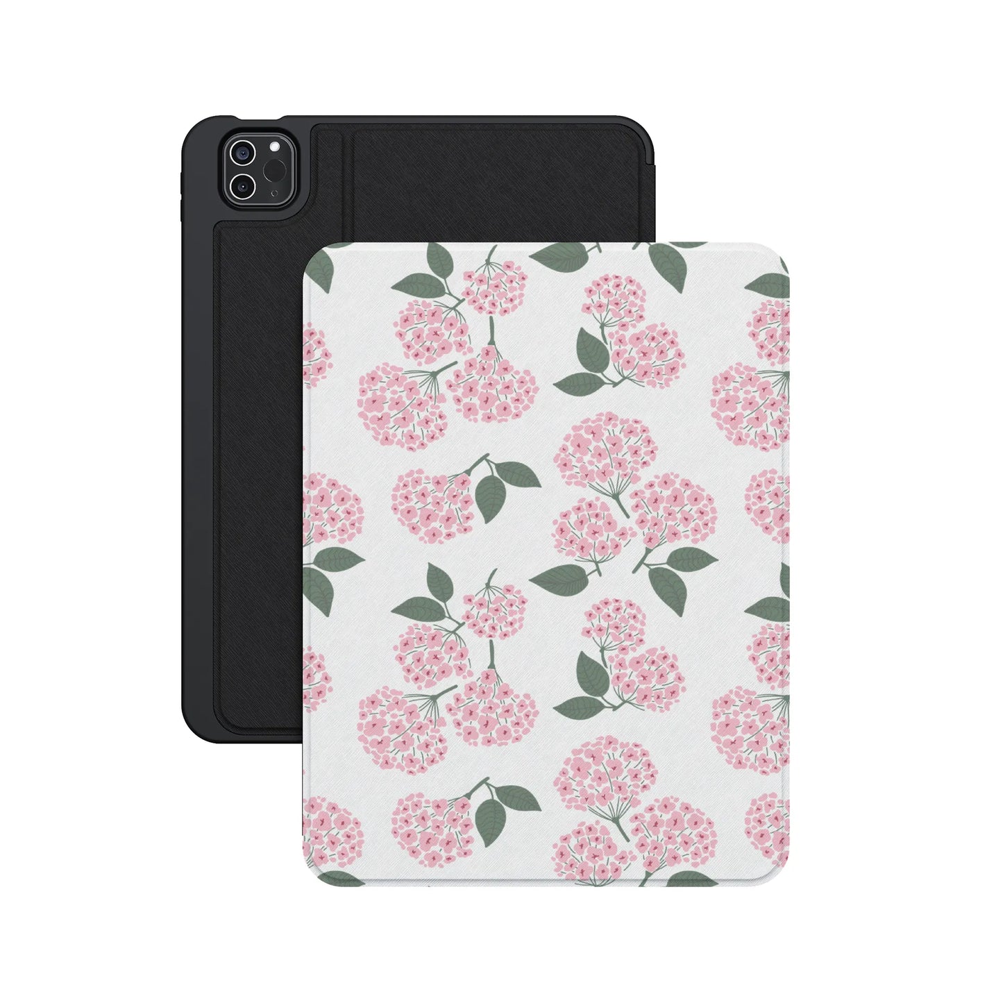 Nantucket Cottage | Pink Hydrangea iPad Case - iPad Pro 11" (M4, 2024)