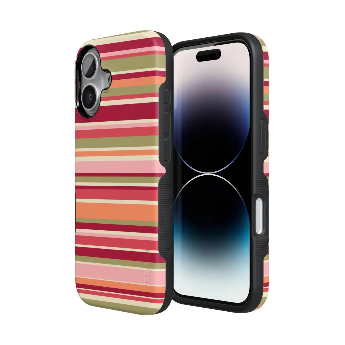 Citrus Stripes | Poolside Print Case