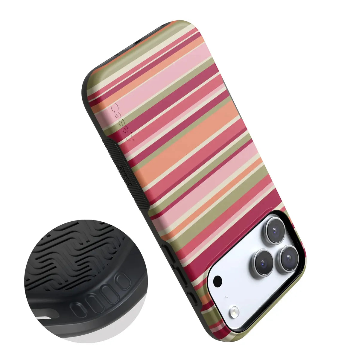 Citrus Stripes | Poolside Print Case