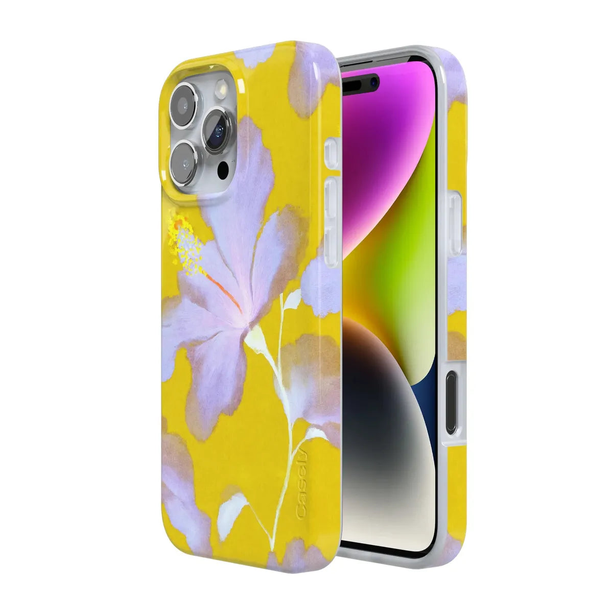Hibiscus Haze | Painted Floral Case