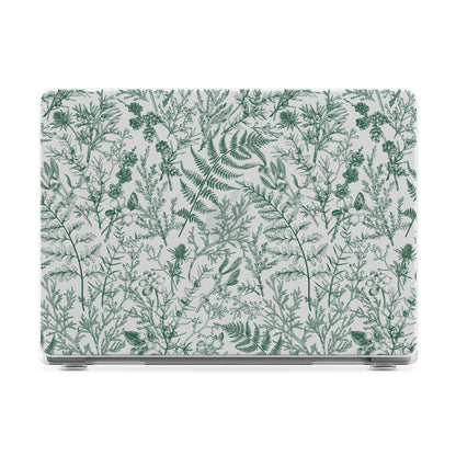 Sage Garden | Green Floral Laptop Shell - 14" MacBook Pro