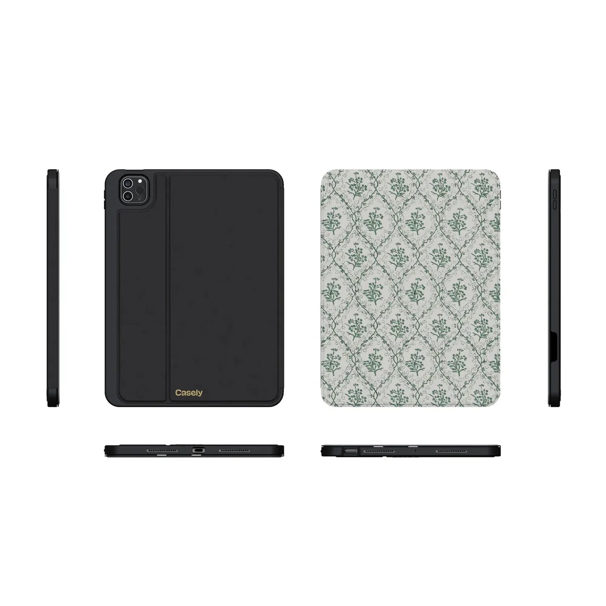 Sage Tapestry | Floral Vines iPad Case