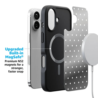 On the Dot | White Polka Dot Case