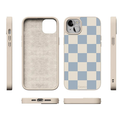 Fit Check | Light Blue Checkerboard Case