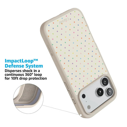 On the Dot | Rainbow Polka Dot Case
