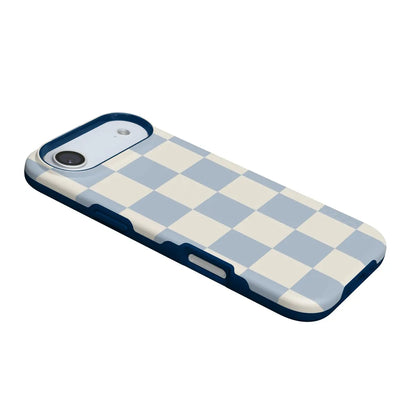 Fit Check | Light Blue Checkerboard Case