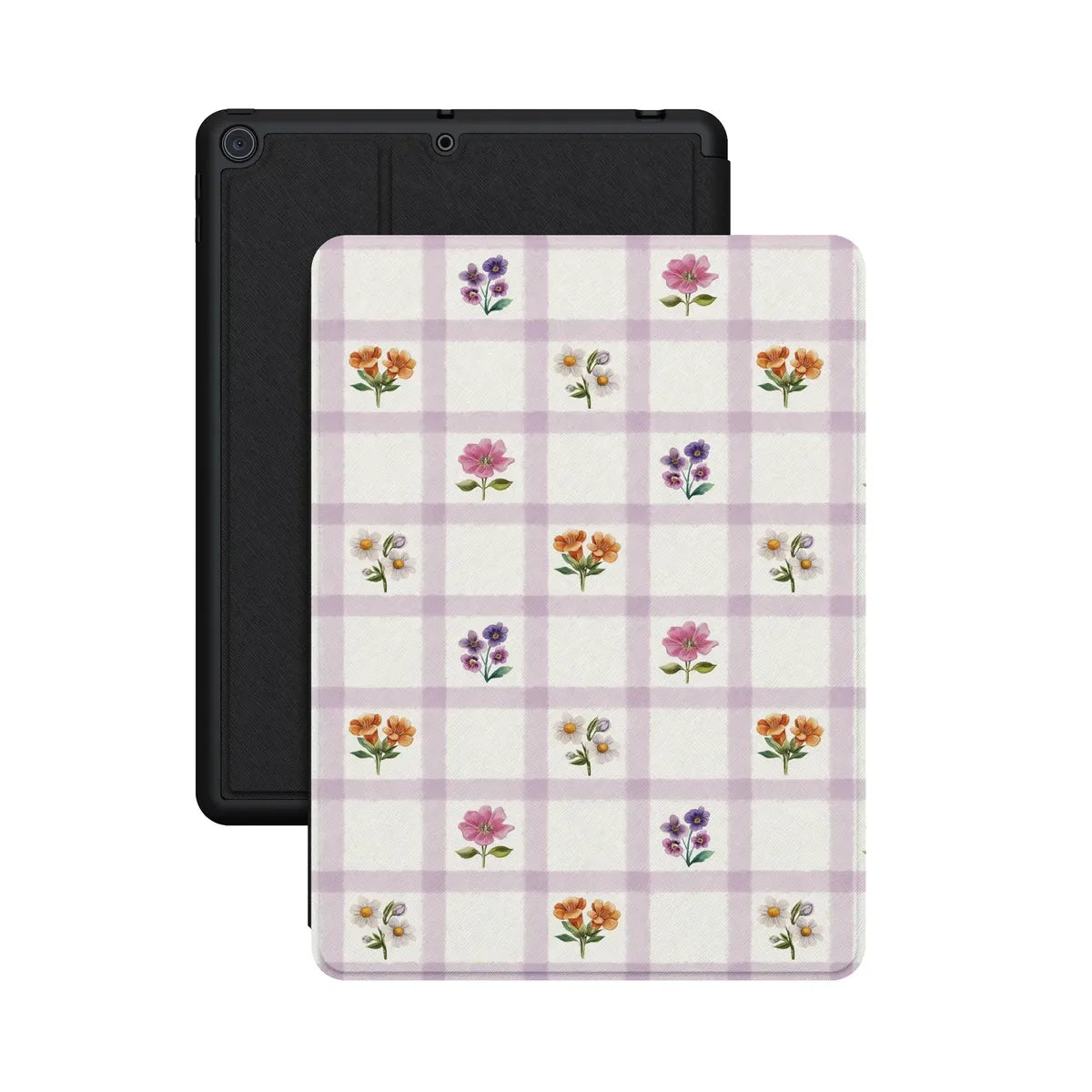 Meadow Check | Floral Gingham iPad Case