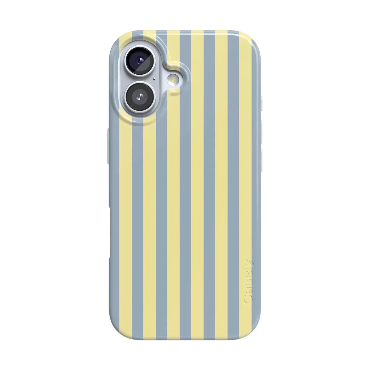 Coastline Stripes | Blue & Yellow Case - iPhone 16