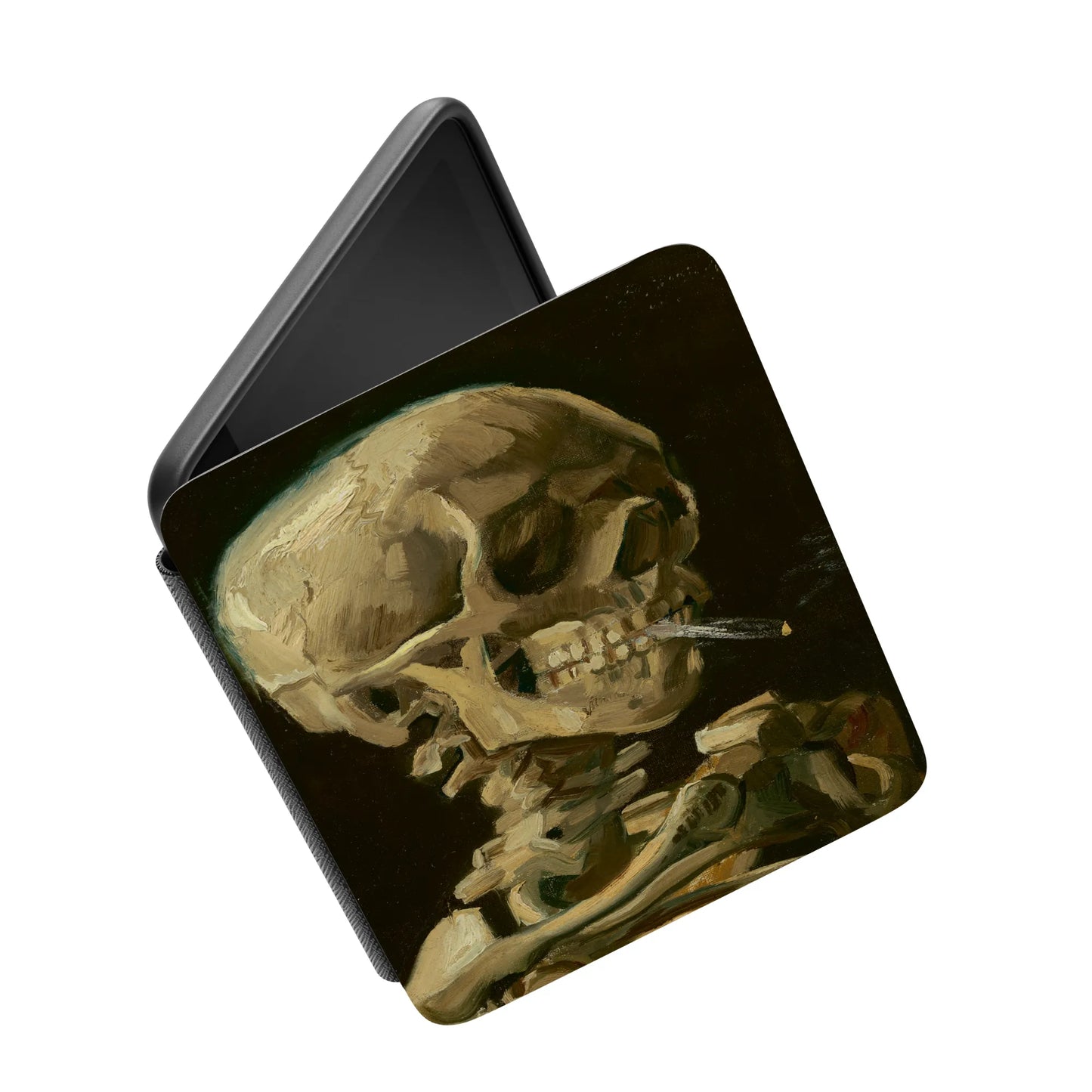 Van Gogh | Head of a Skeleton with a Burning Cigarette Kindle Case