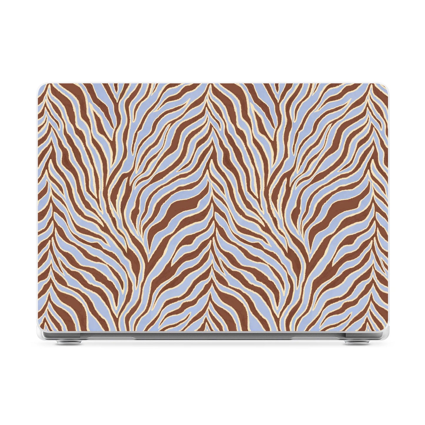 Untamed | Brown & Blue Zebra Laptop Shell - 13" MacBook Neo
